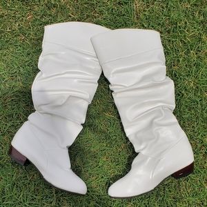 White boots